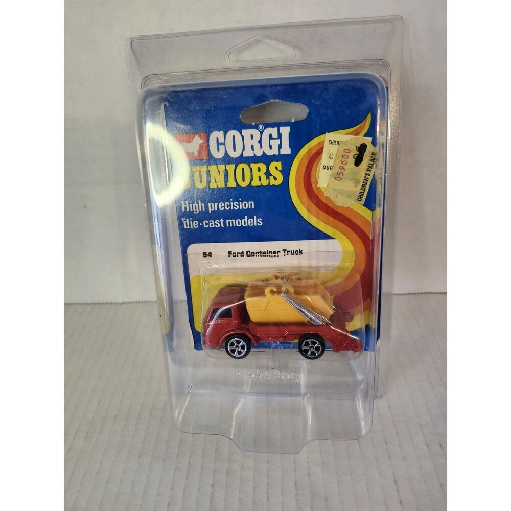 VINTAGE 1973 CORGI JUNIORS 54 FORD CONTAINER TRUCK MOC
